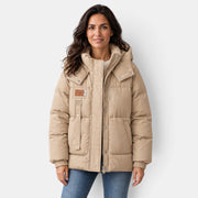 Chaqueta Plumón Mujer Entallada Invierno