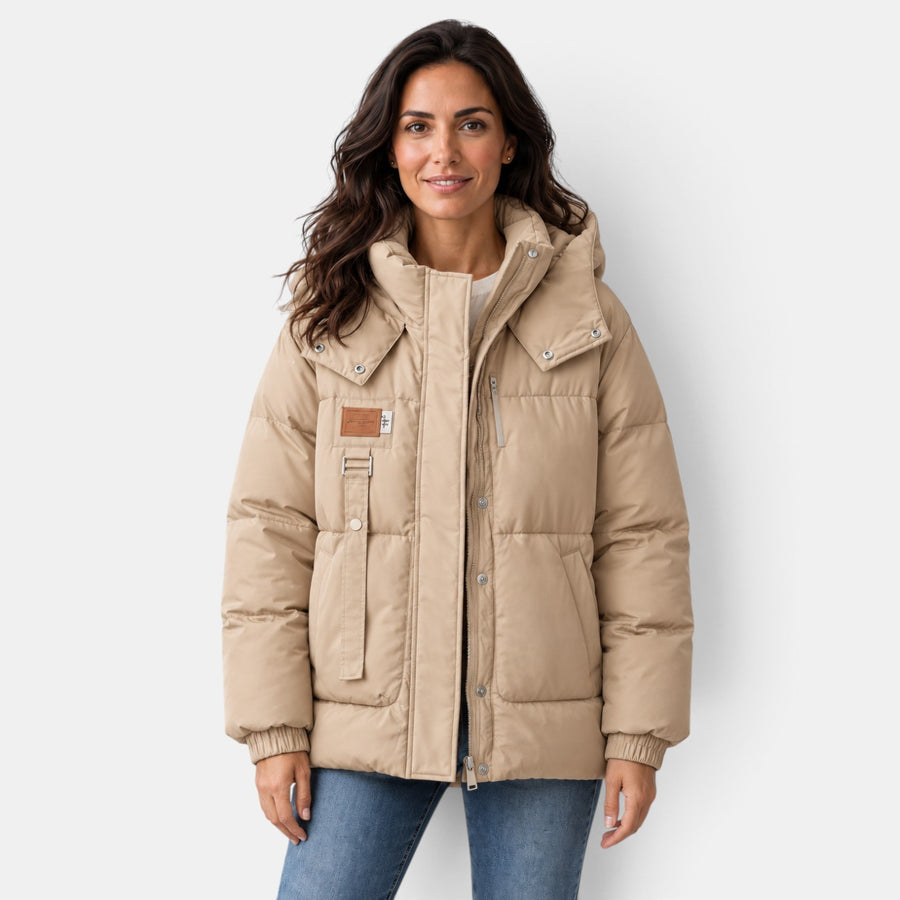 Chaqueta Plumón Mujer Entallada Invierno