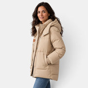 Chaqueta Plumón Mujer Entallada Invierno