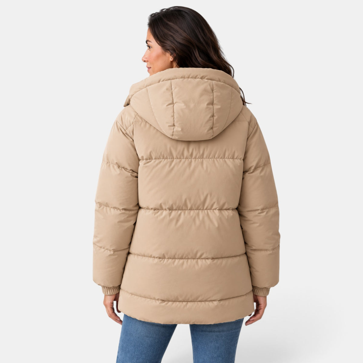 Chaqueta Plumón Mujer Entallada Invierno