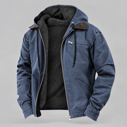 Chaqueta Invierno Hombre con Capucha Forrada