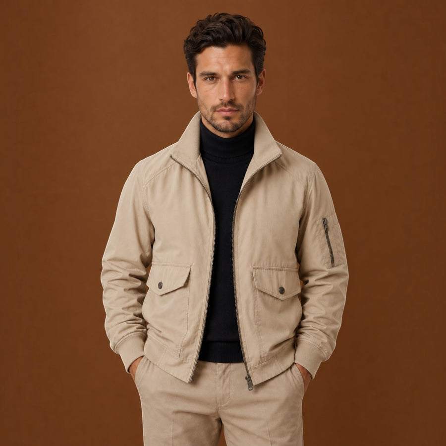 Chaqueta Bomber Hombre Ligera Casual