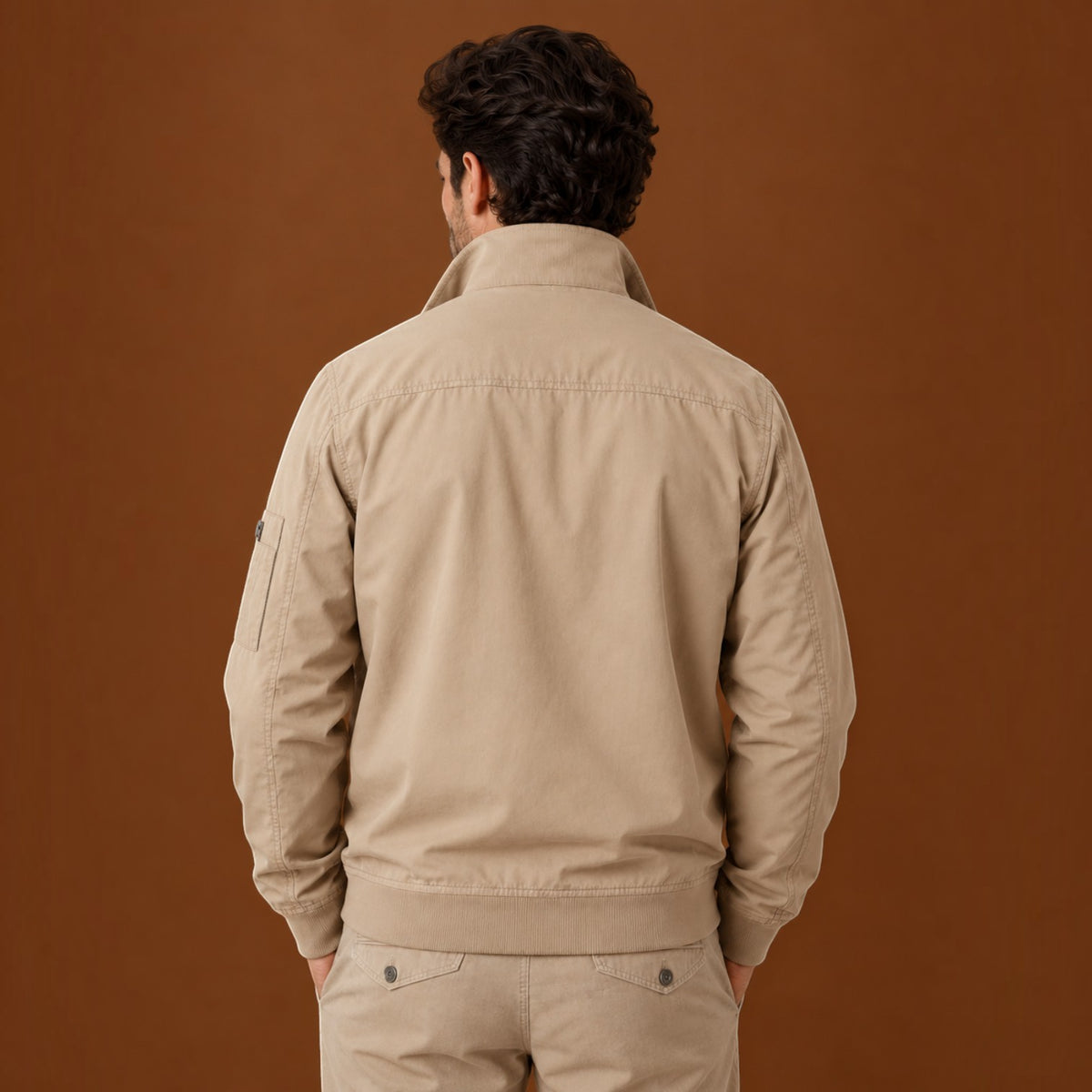 Chaqueta Bomber Hombre Ligera Casual
