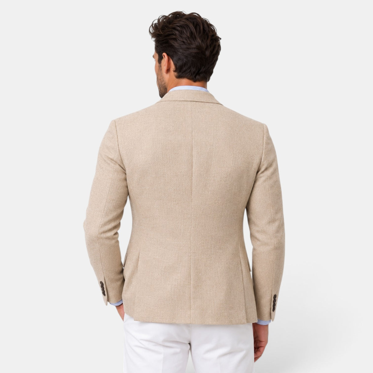 Blazer de Punto Hombre Elegante Casual