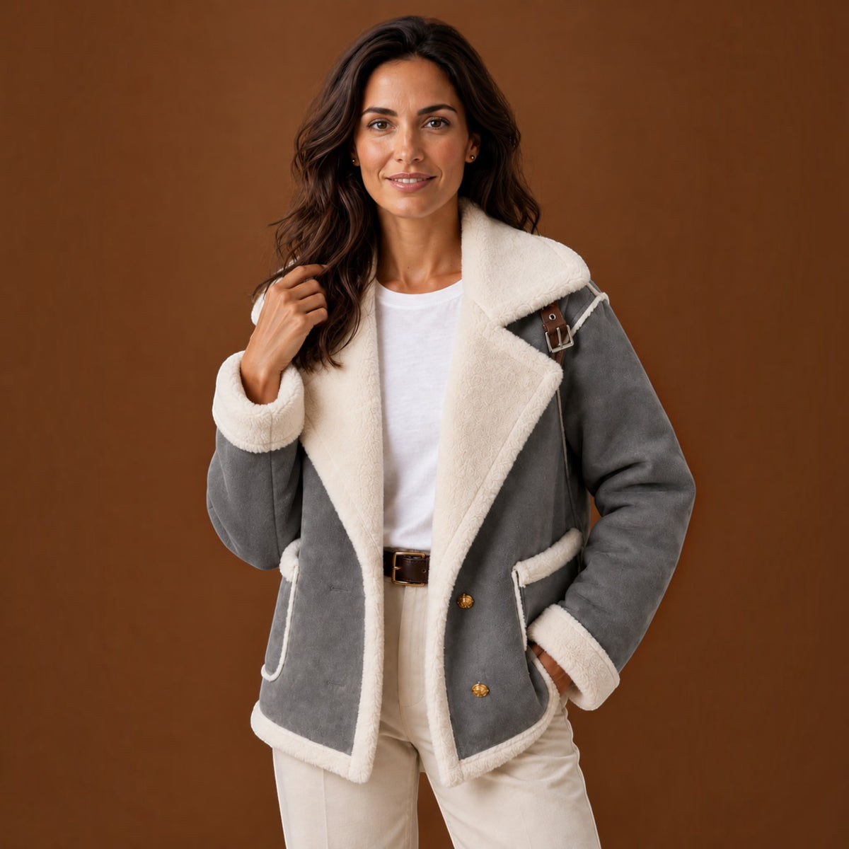 Chaqueta Mujer Aviador Bomber Casual