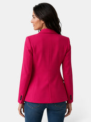 Women's Elegant Blazer with Buttons