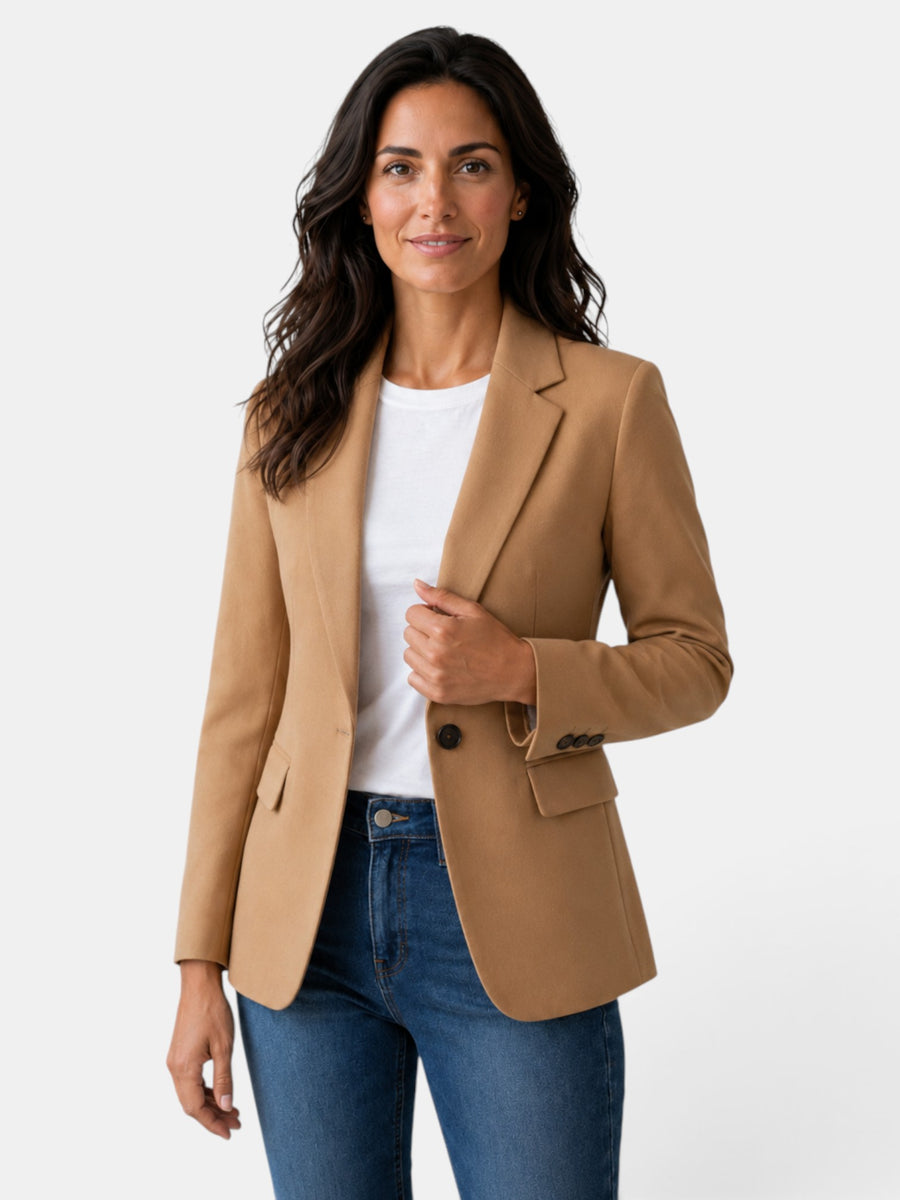 Women's Elegant Blazer with Buttons