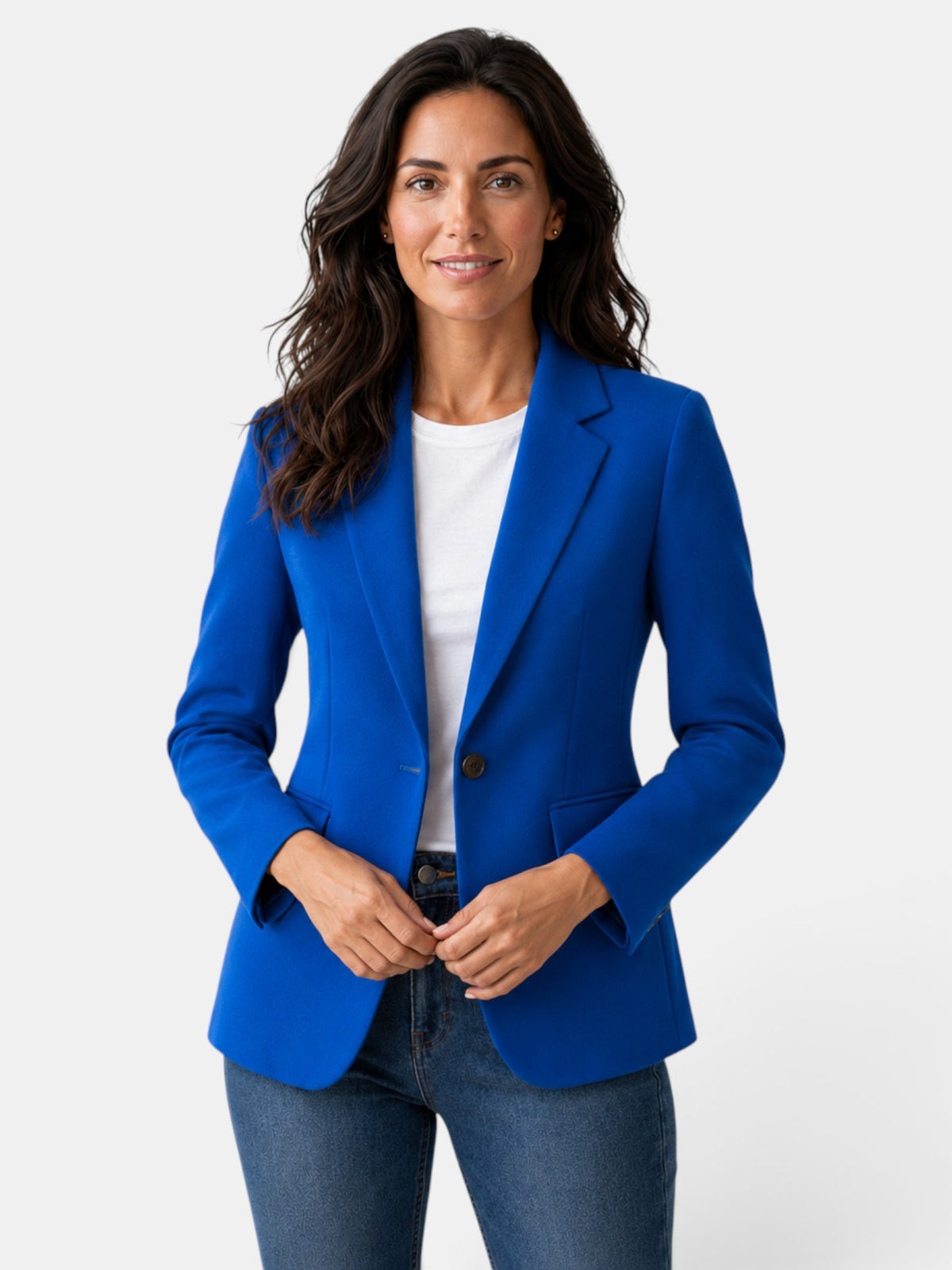 Women's Elegant Blazer with Buttons