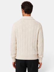 Men's Loose Lapel Neck Sweater