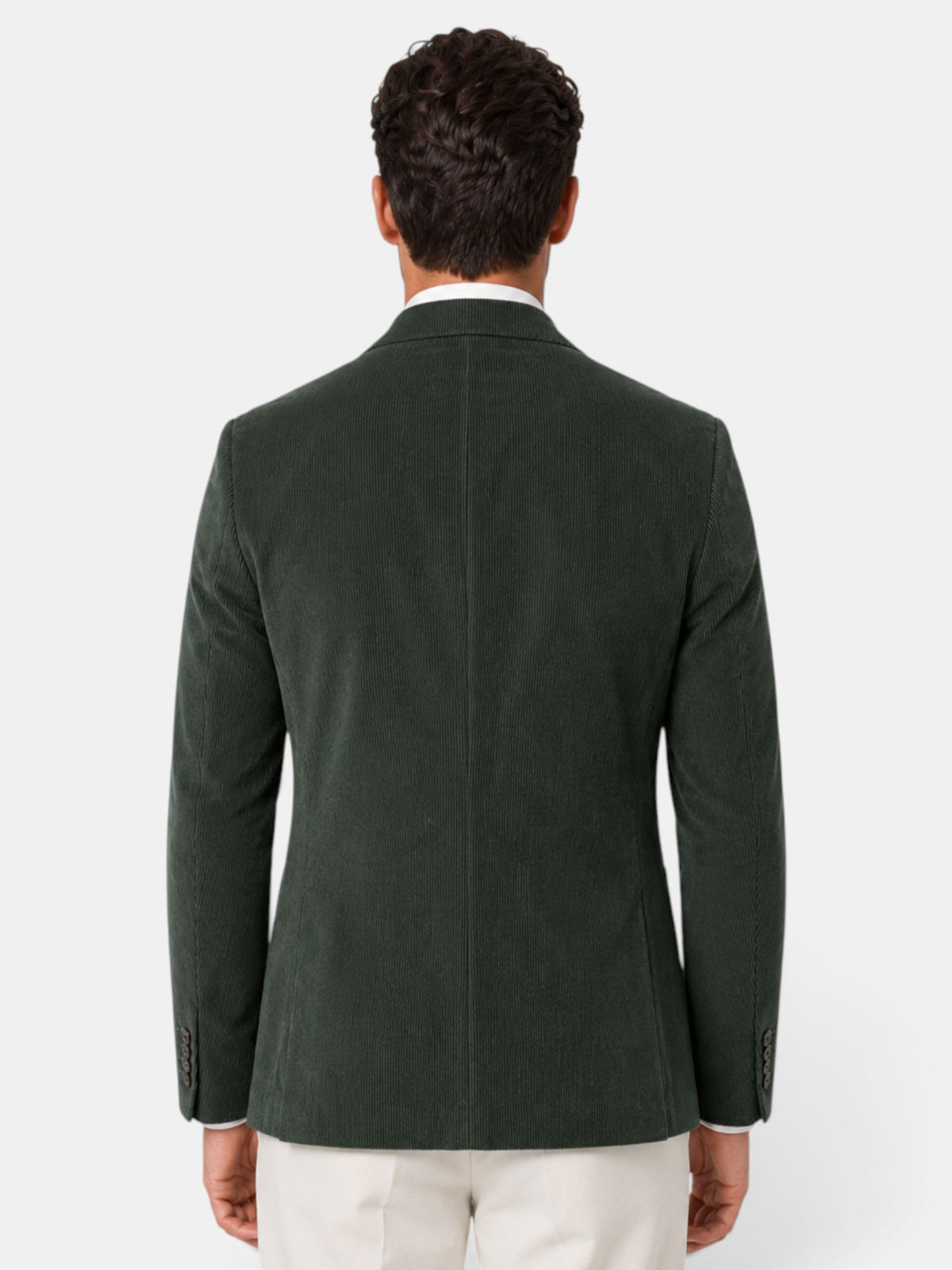 Blazer Hombre Vintage Casual Dos Botones