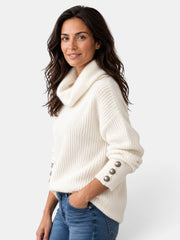 Suéter Mujer Cuello Alto Ligero