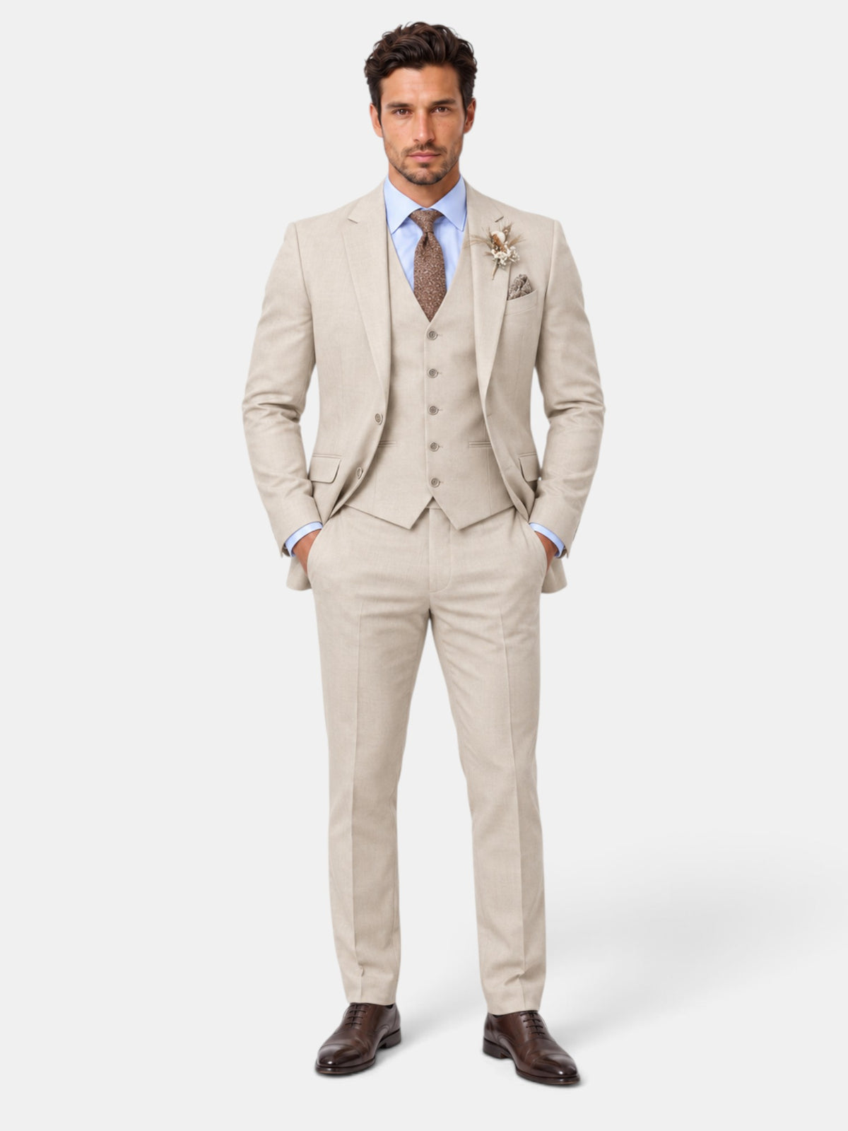 Men's 3-Piece Elegant Suit