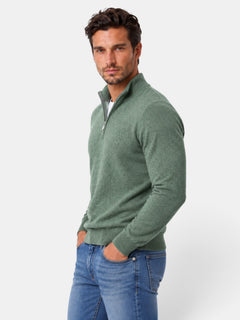 Men's Merino Wool V-Neck Sweater