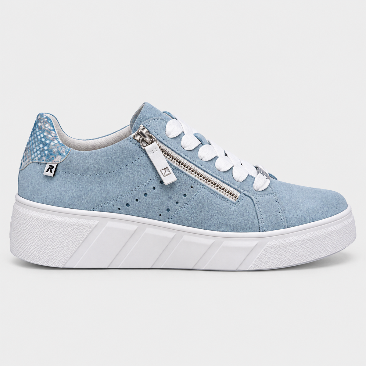 Women's Blue Casual Comfortable Sneakers