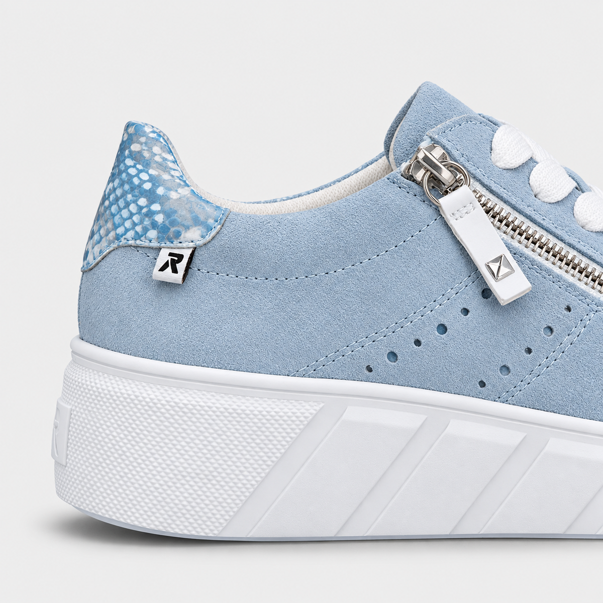 Women's Blue Casual Comfortable Sneakers