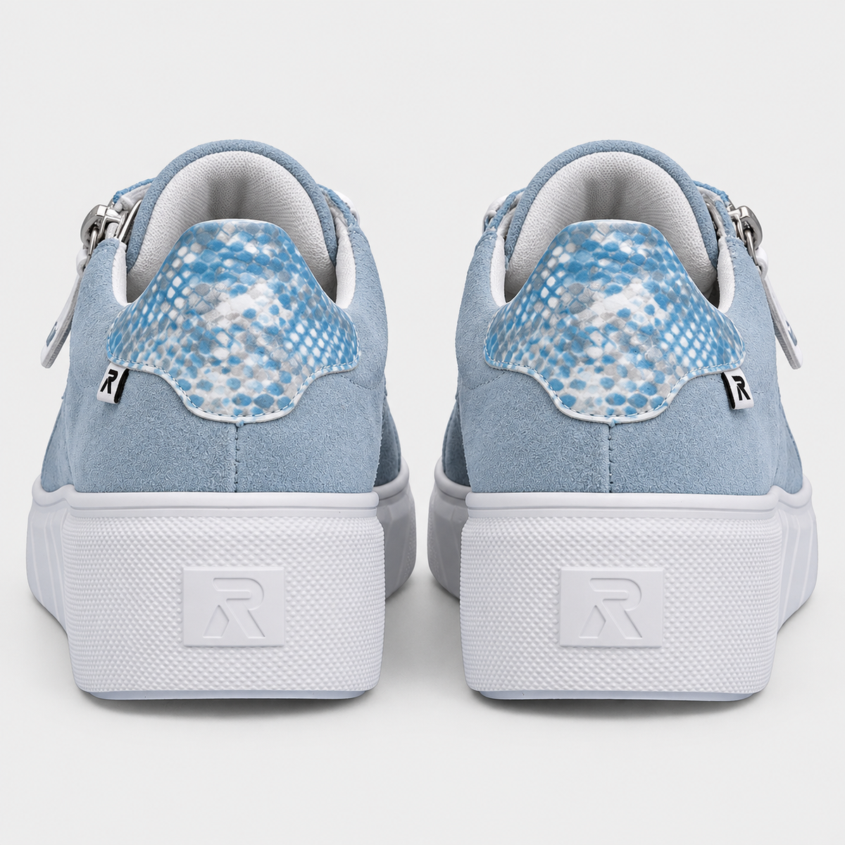Women's Blue Casual Comfortable Sneakers