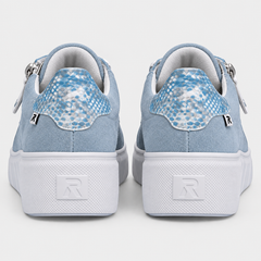 Zapatillas Mujer Azules Casual Cómodas