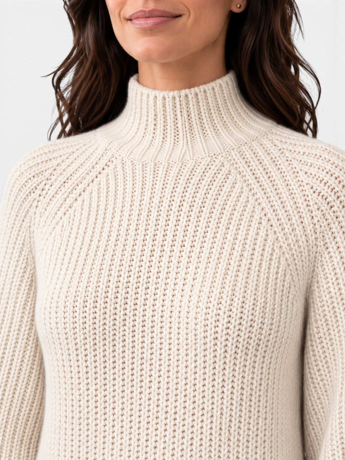 Women's Oversized Turtleneck Sweater