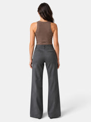 Pantalón Mujer Acampanado Cintura Alta