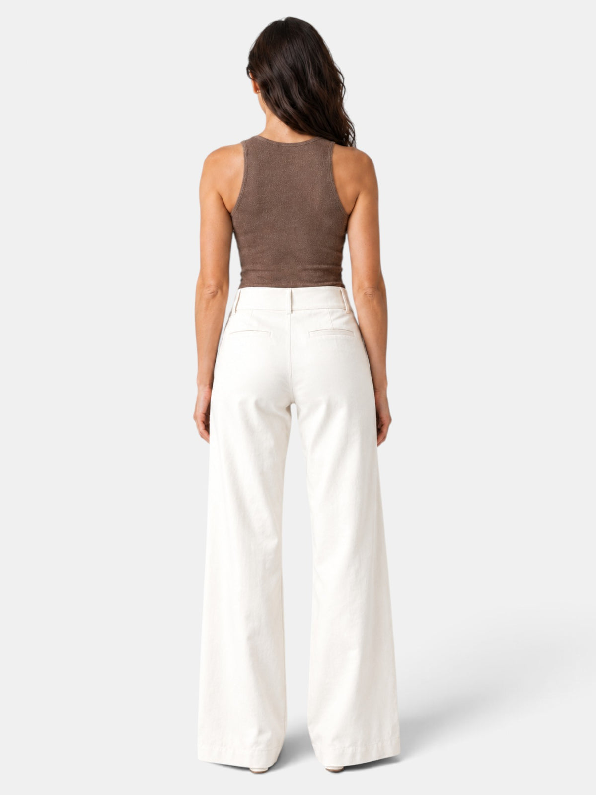 Pantalón Mujer Acampanado Cintura Alta
