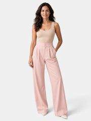 Women's Wide Leg Elastic Trousers