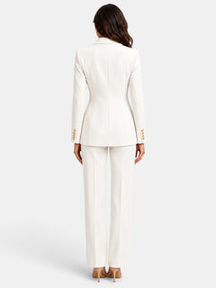 Traje Mujer Oficina Blazer Pantalón