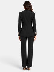 Traje Mujer Oficina Blazer Pantalón