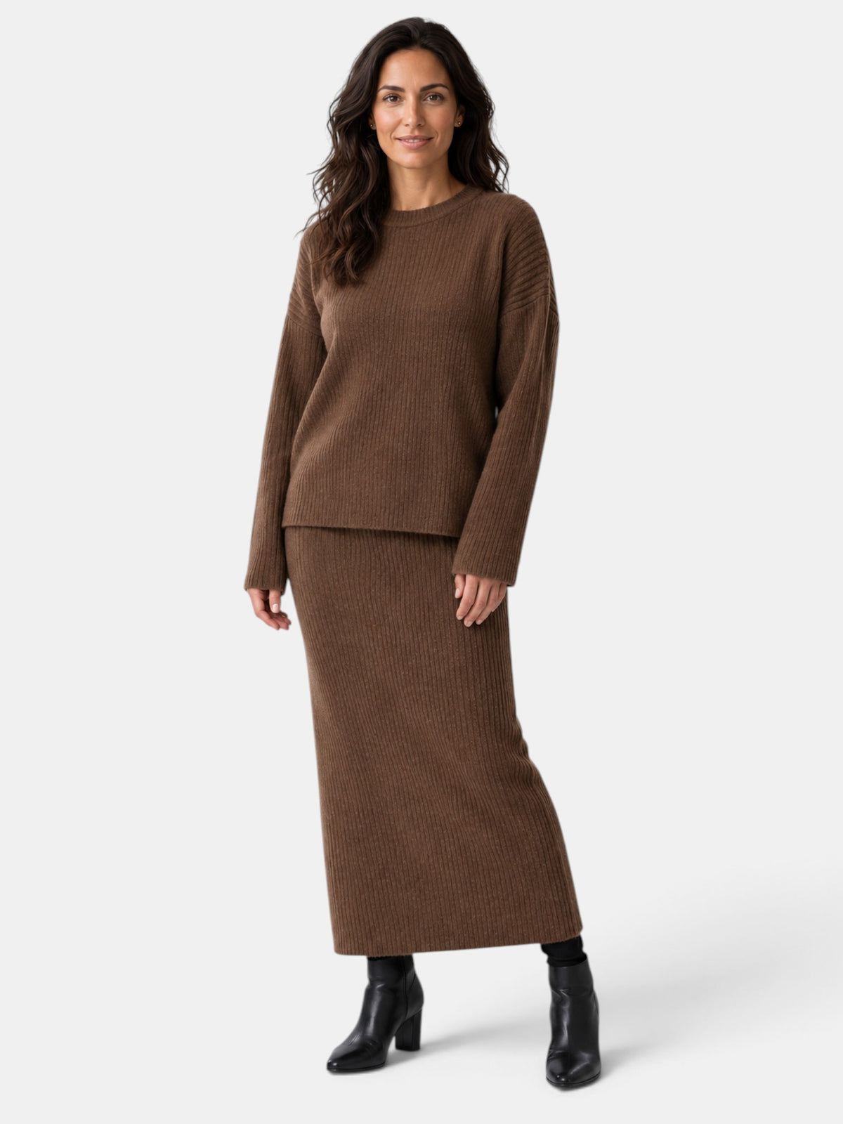Women's Sweater and Skirt Set