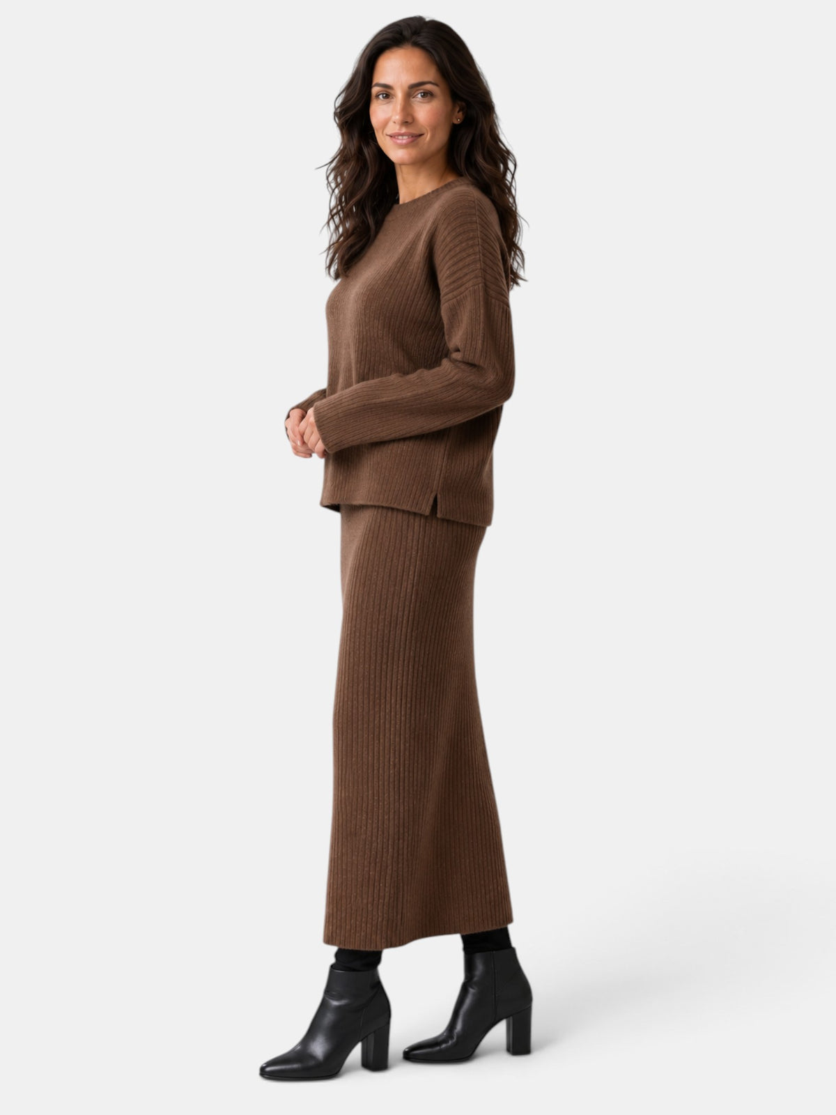 Women's Sweater and Skirt Set