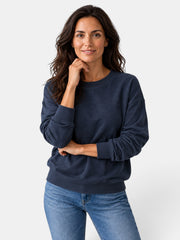Sudadera de Mujer con Cuello Redondo y Manga Larga