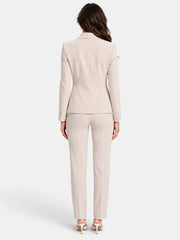 Traje Mujer Oficina Blazer Asimétrico