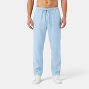 Pantalón Hombre Lino con Cintura Elástica Casual Verano