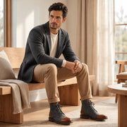 Botas Hombre Lana con Piel