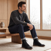 Botas Hombre Lana con Piel
