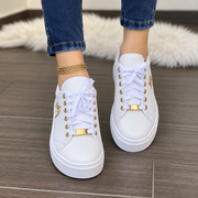 Zapatillas Mujer Transpirables con Cordones