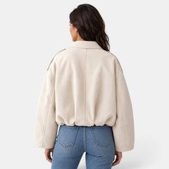Chaqueta Bomber Mujer Casual Elegante