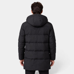 Chaqueta Hombre Invernal Acolchada Gruesa con Capucha