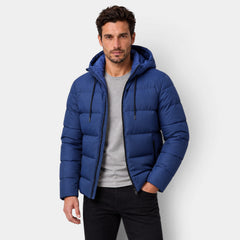 Chaqueta Hombre Invernal Acolchada Resistente a la Intemperie