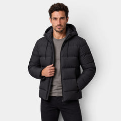 Chaqueta Hombre Invernal Acolchada Resistente a la Intemperie