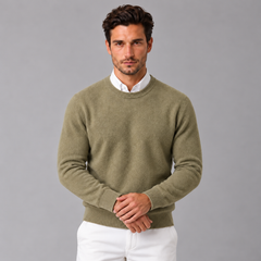 Jersey de Cachemira para Hombre de Corte Clásico
