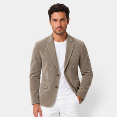Men's casual stretch blazer with anti-wrinkle finish