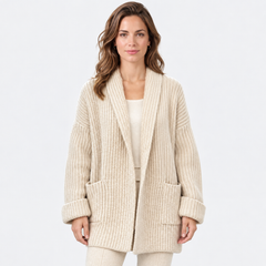 Women's Cashmere Cardigan - Relaxed Oversized Fit