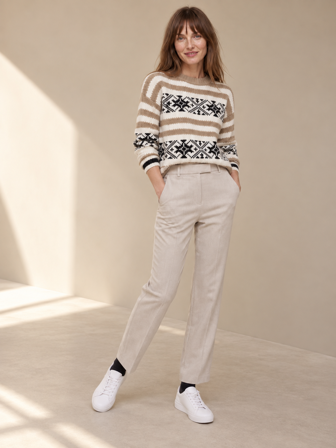 Pantalón Mujer Clásico de Lana