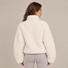 Chaqueta Mujer de Borreguito con Cremallera