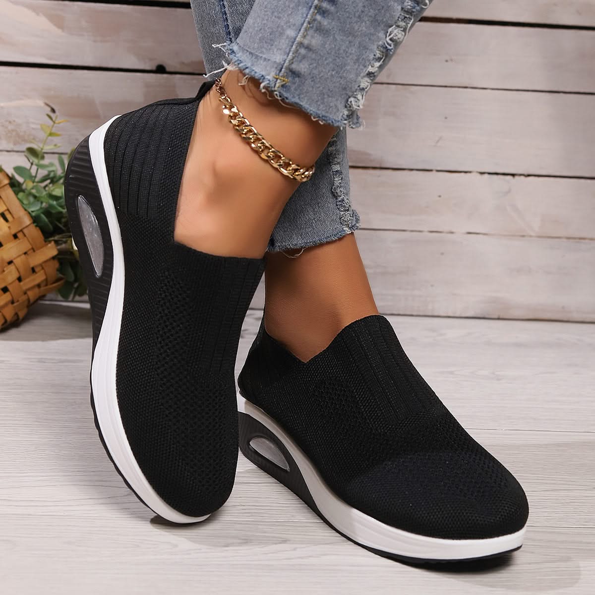 Women's Orthopedic Sneakers with Arch Support for Flat Feet