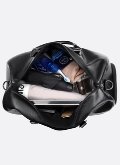 Duffle Travel Bag with Detachable Handle and Zipper