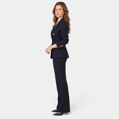 Women's 2-Piece Pant Suit - Blazer and Pants Set for Work, Sizes to 3XL
