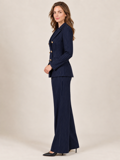 Traje Mujer Raya Diplomática Americana Cruzada
