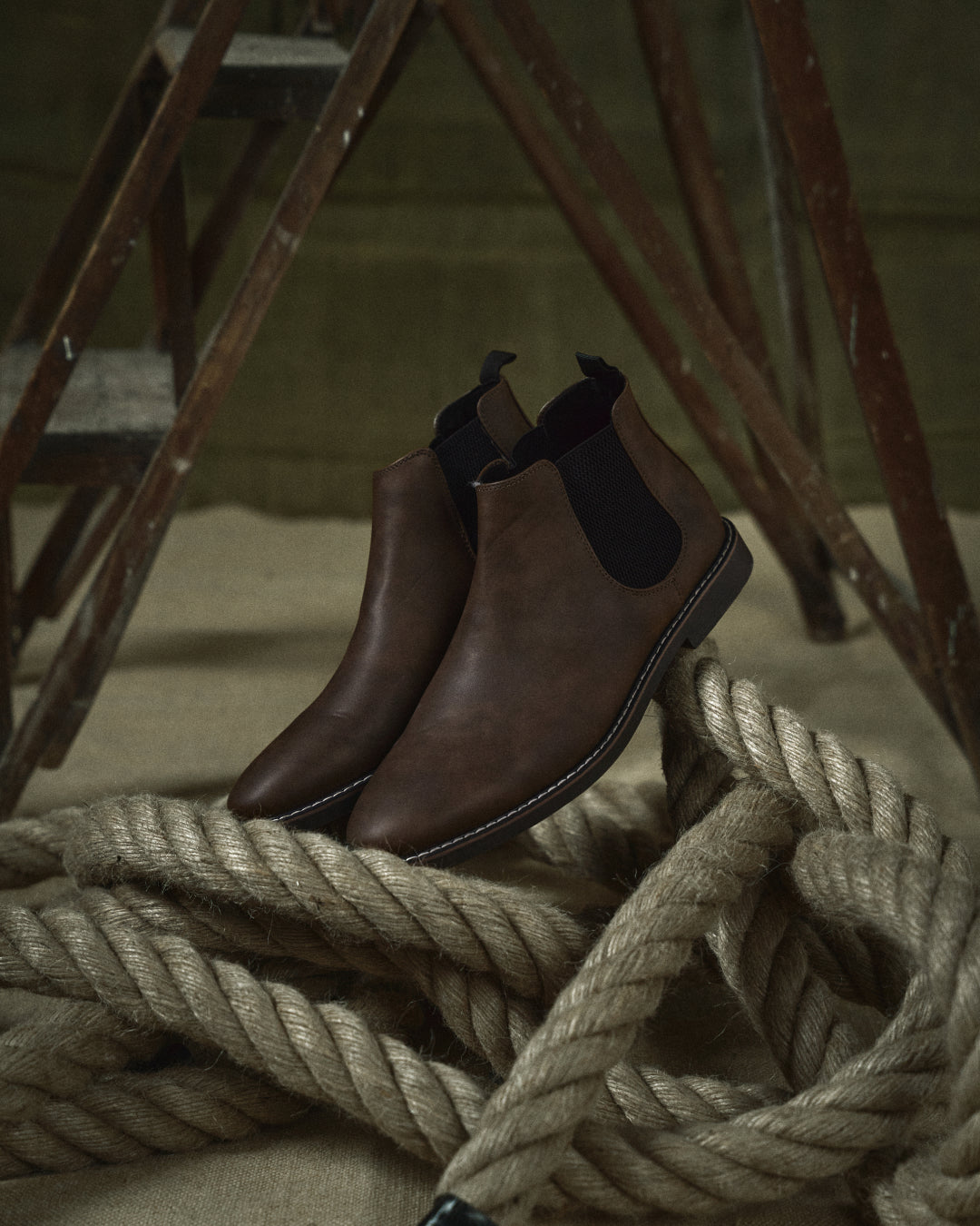 Botas Chelsea de Hombre con Suela de Goma Amortiguada