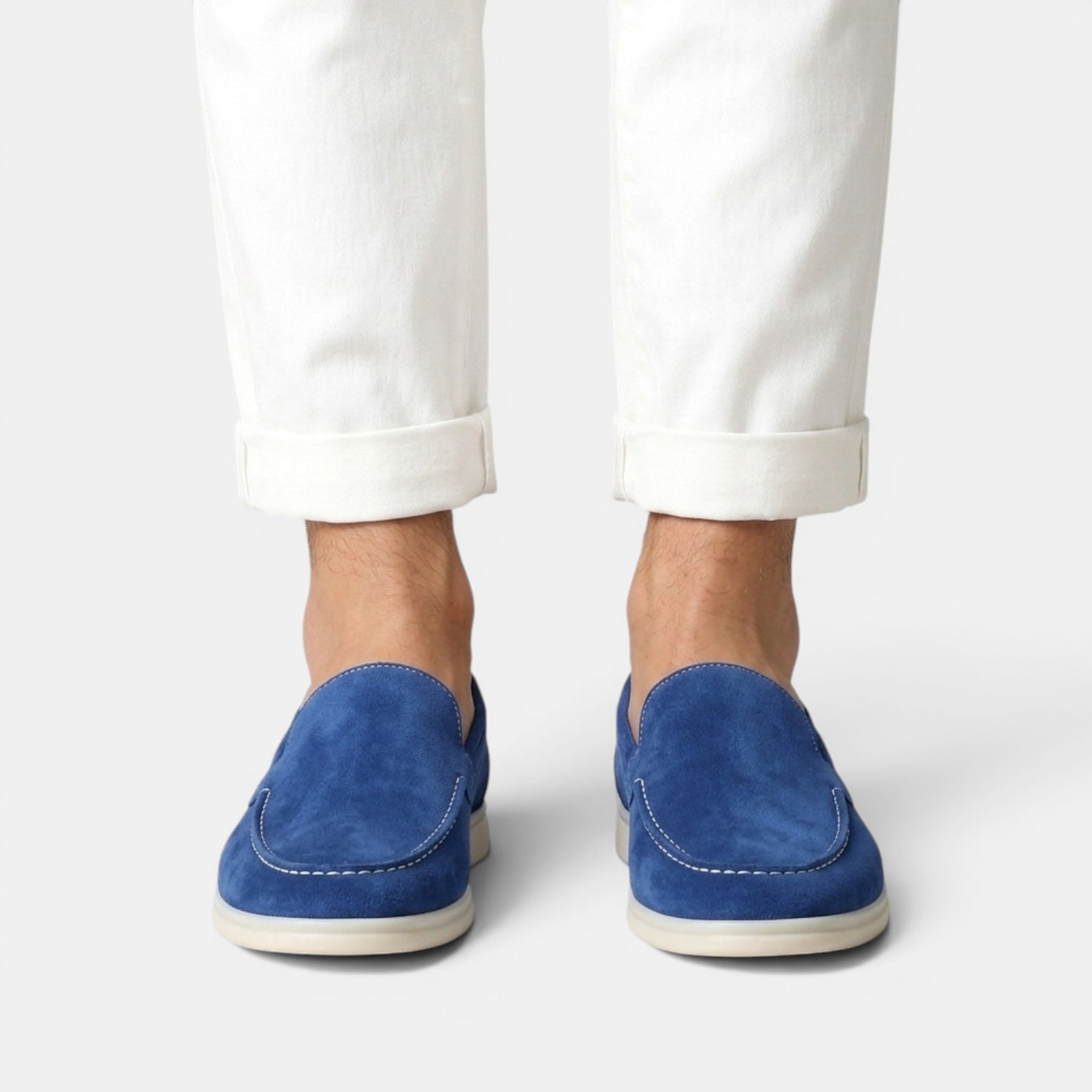Mocasines Hombre Serraje Slip-On